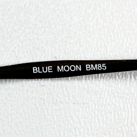 BLUE MOON BM85 Eyeglasses Frame Full Rim Oval 51-19-140 Metal Matte Brown Unisex - Picture 11 of 14